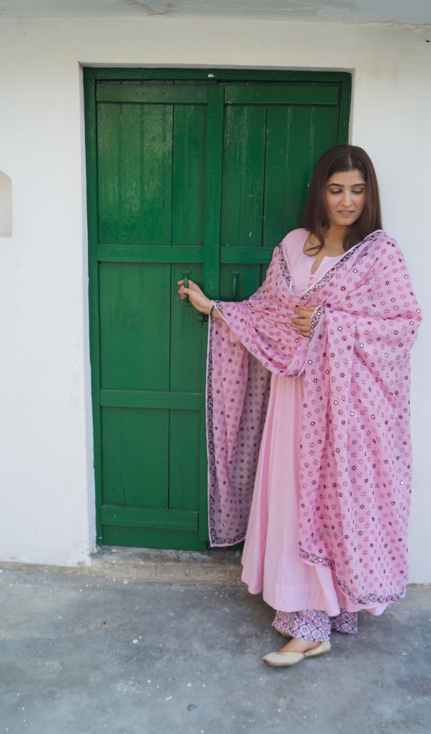 Pink Noor Anarkali