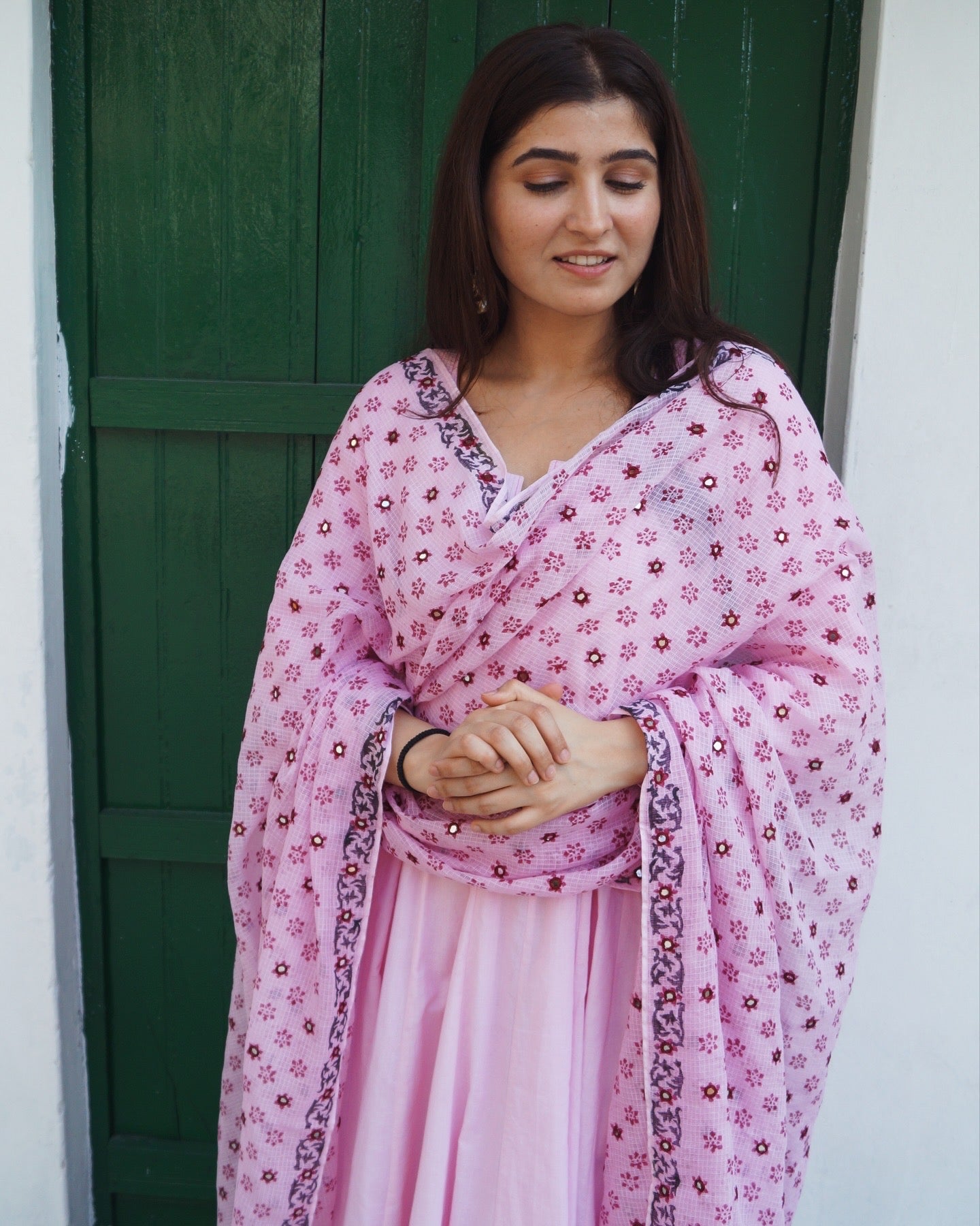 Pink Noor Anarkali