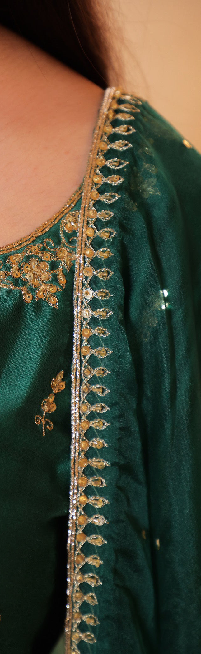 Shagna green kurta set