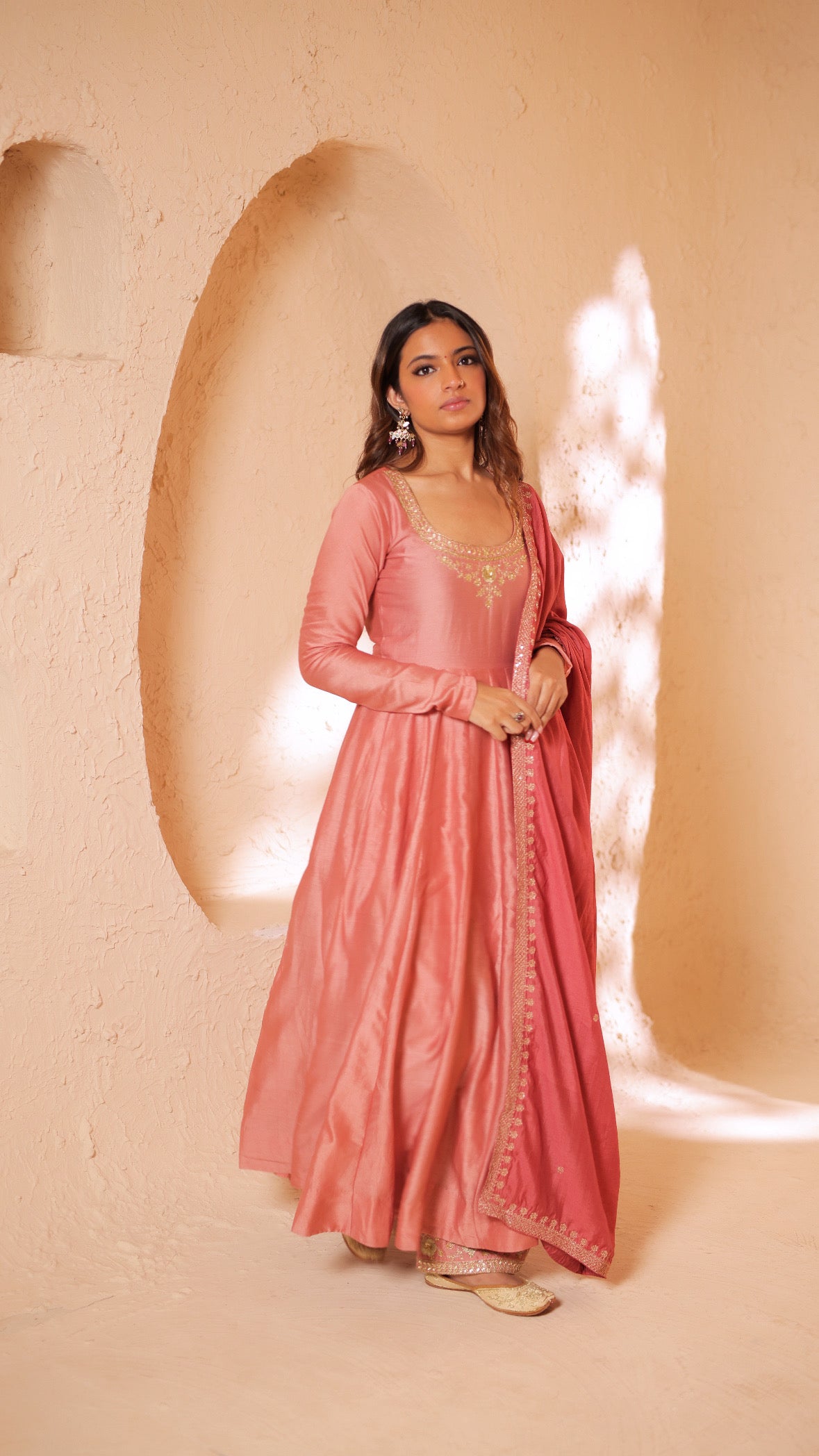 Shagna rose anarkali