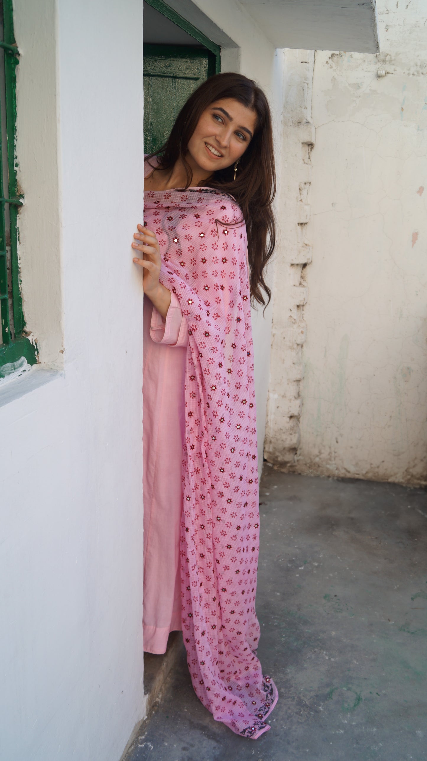 Pink Noor Anarkali