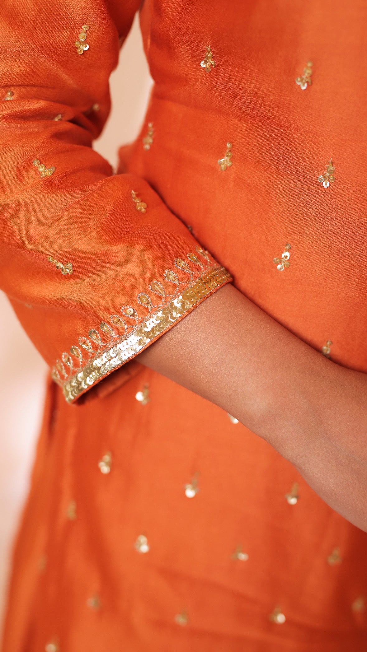 Shagna rust sharara set