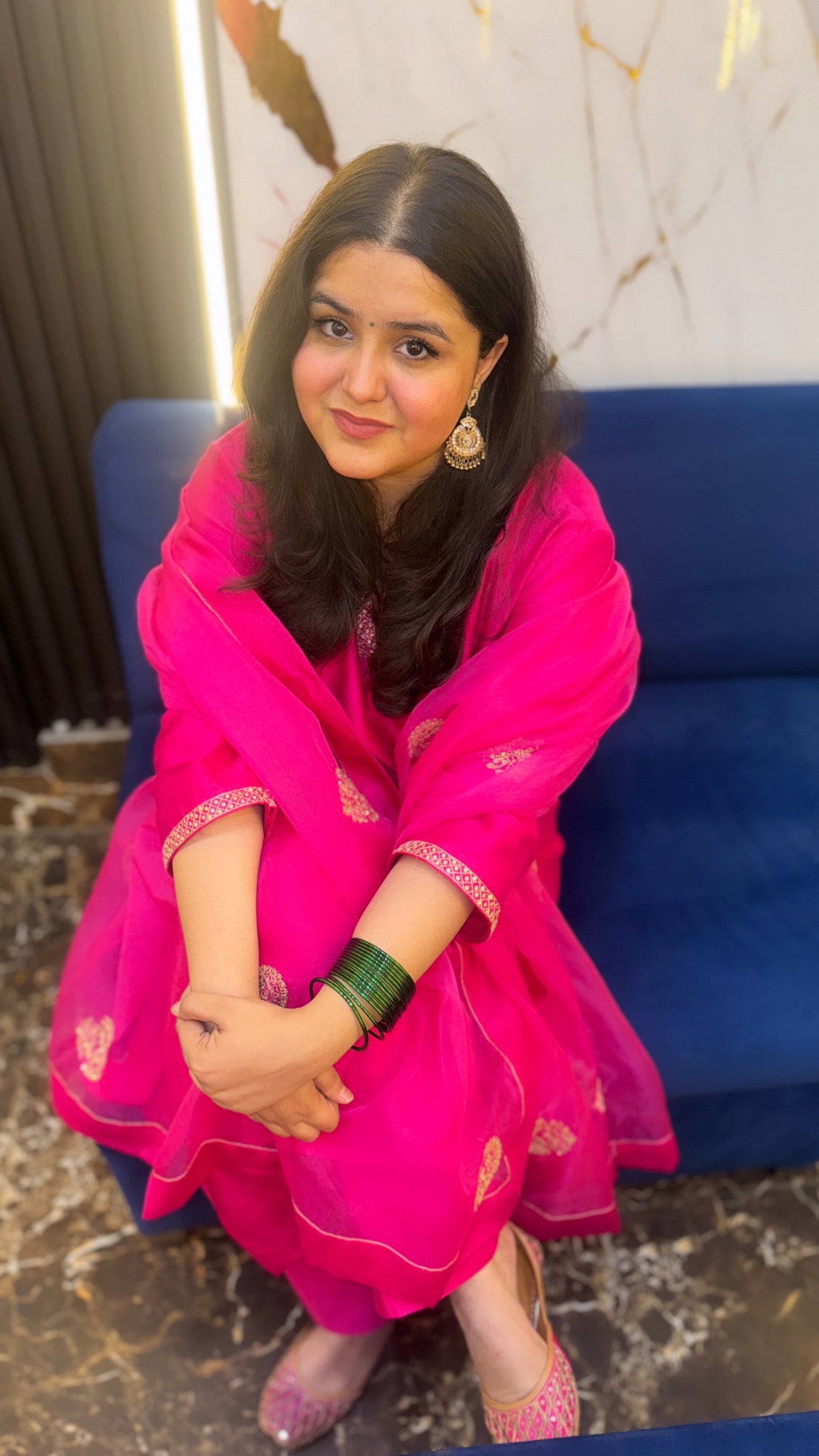 Shagna Rani pink kurta set