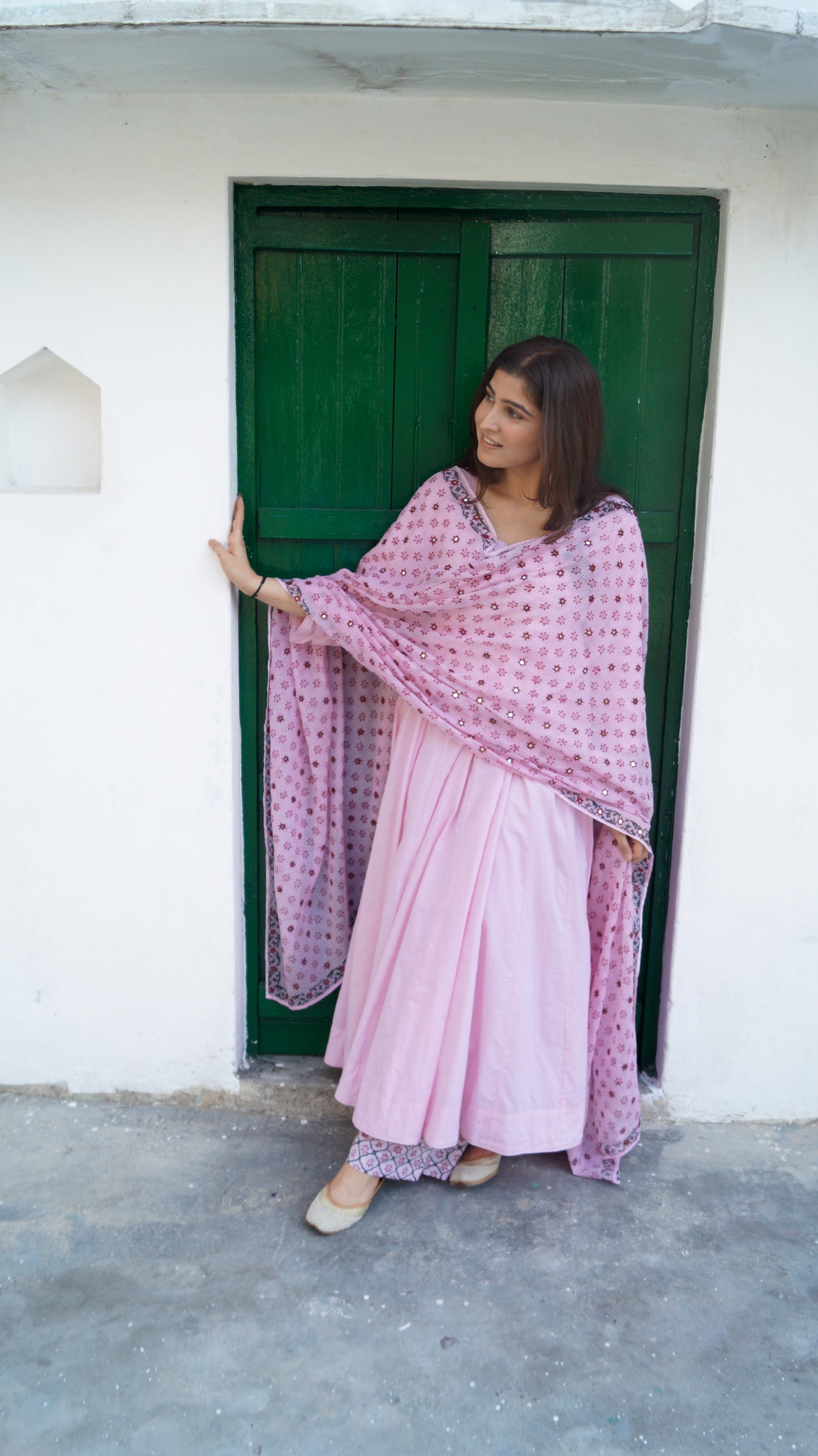 Pink Noor Anarkali
