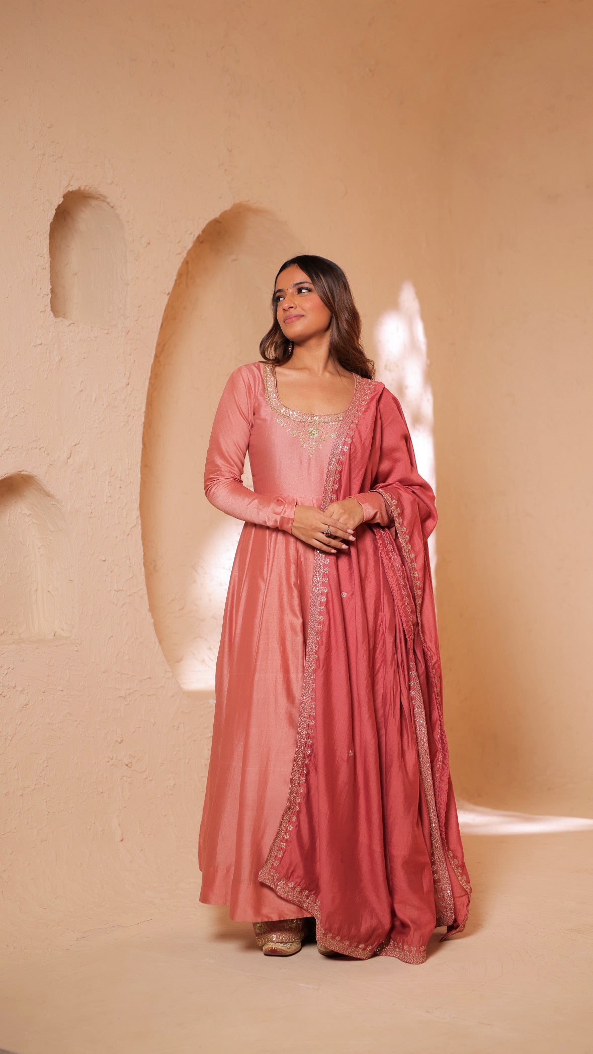 Shagna rose anarkali