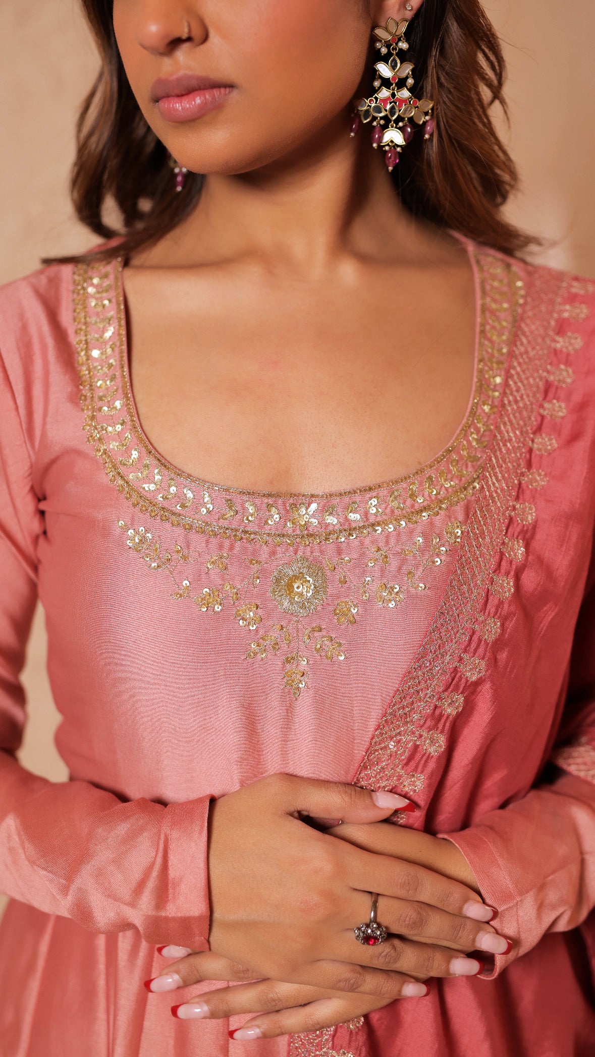 Shagna rose anarkali