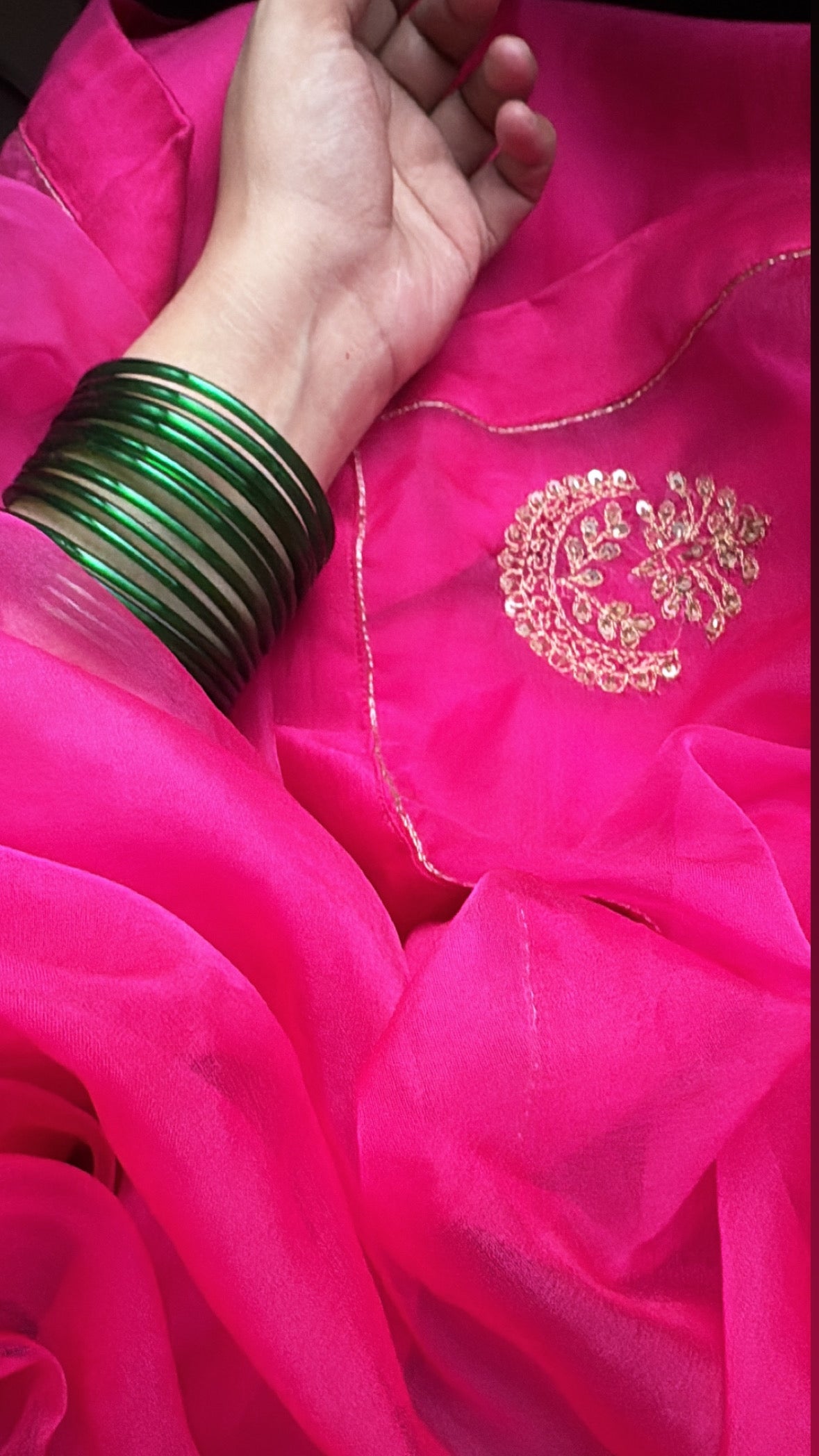 Shagna Rani pink kurta set
