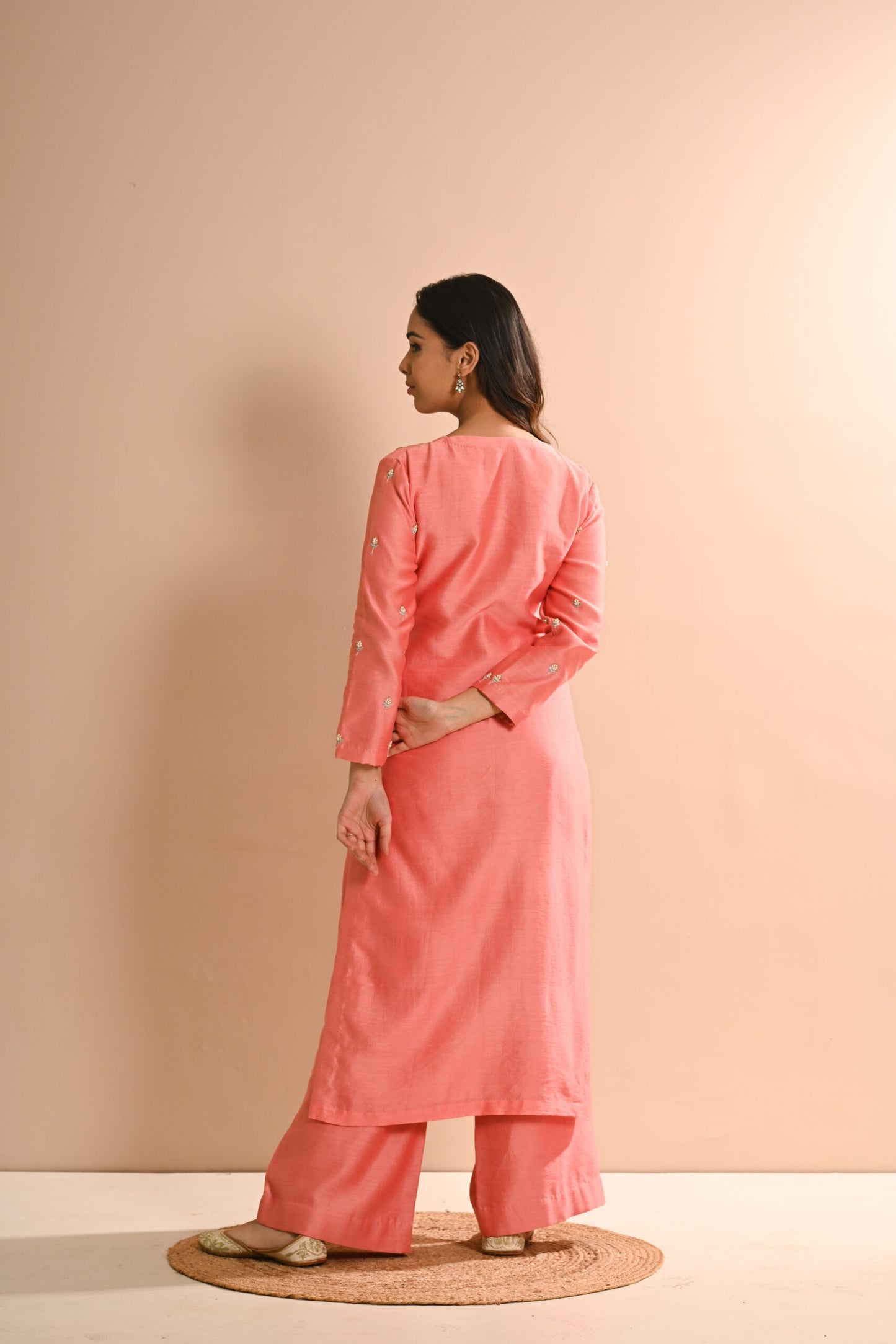 Khwab Coral Kurta Set