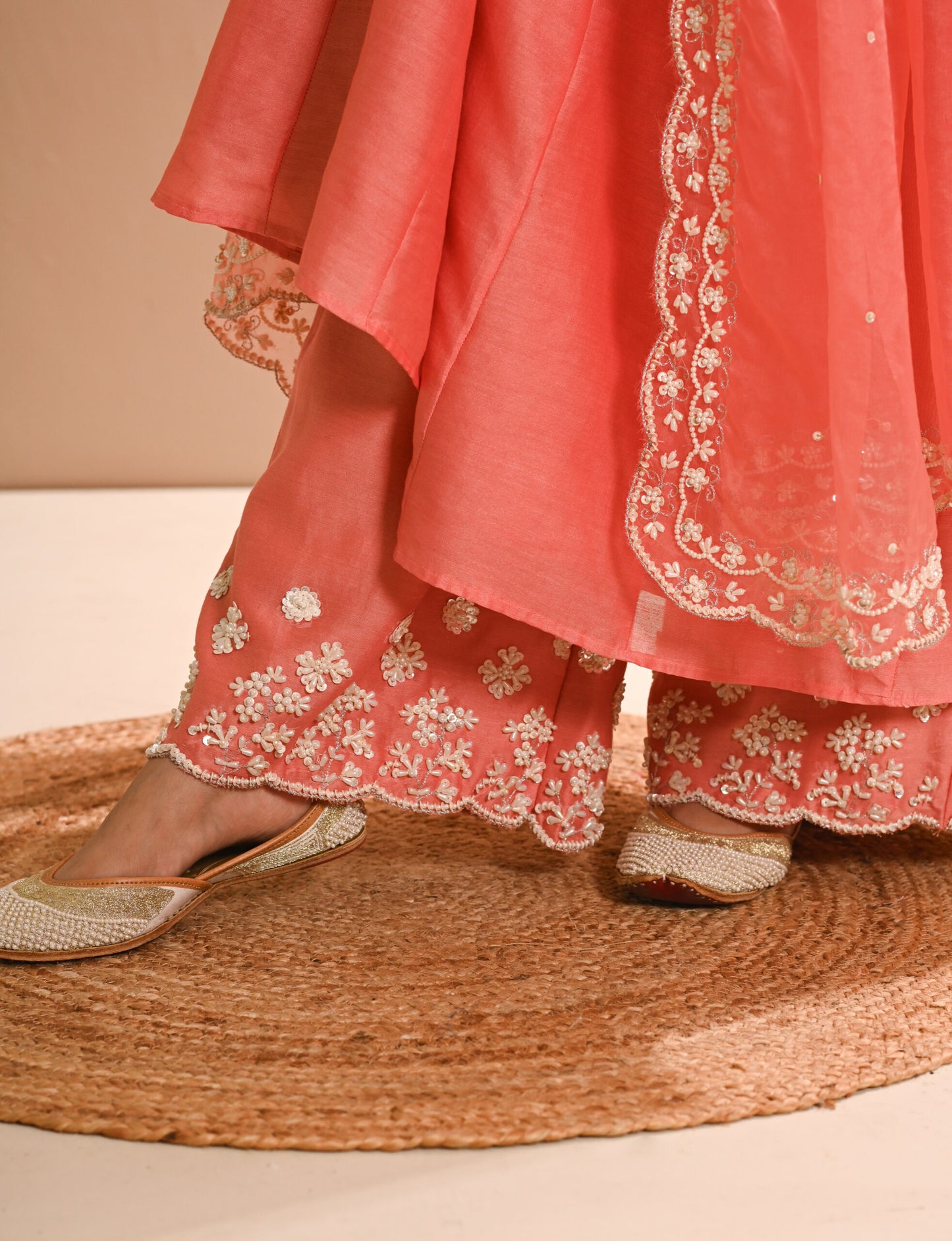 Khwab Coral Anarkali