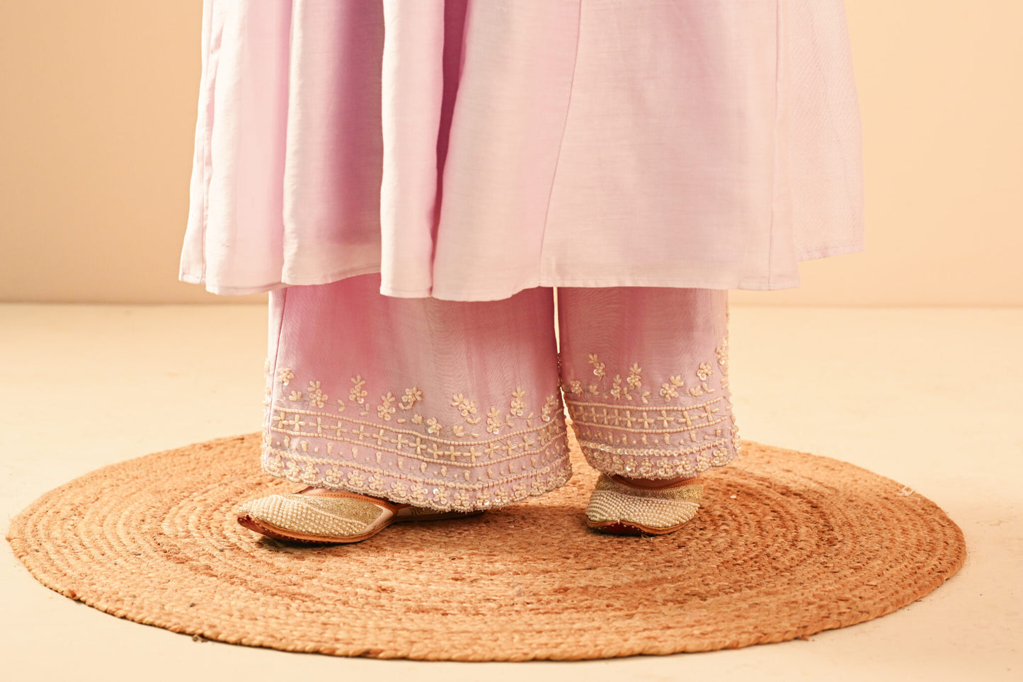 Khwab Lavender Anarakali Set