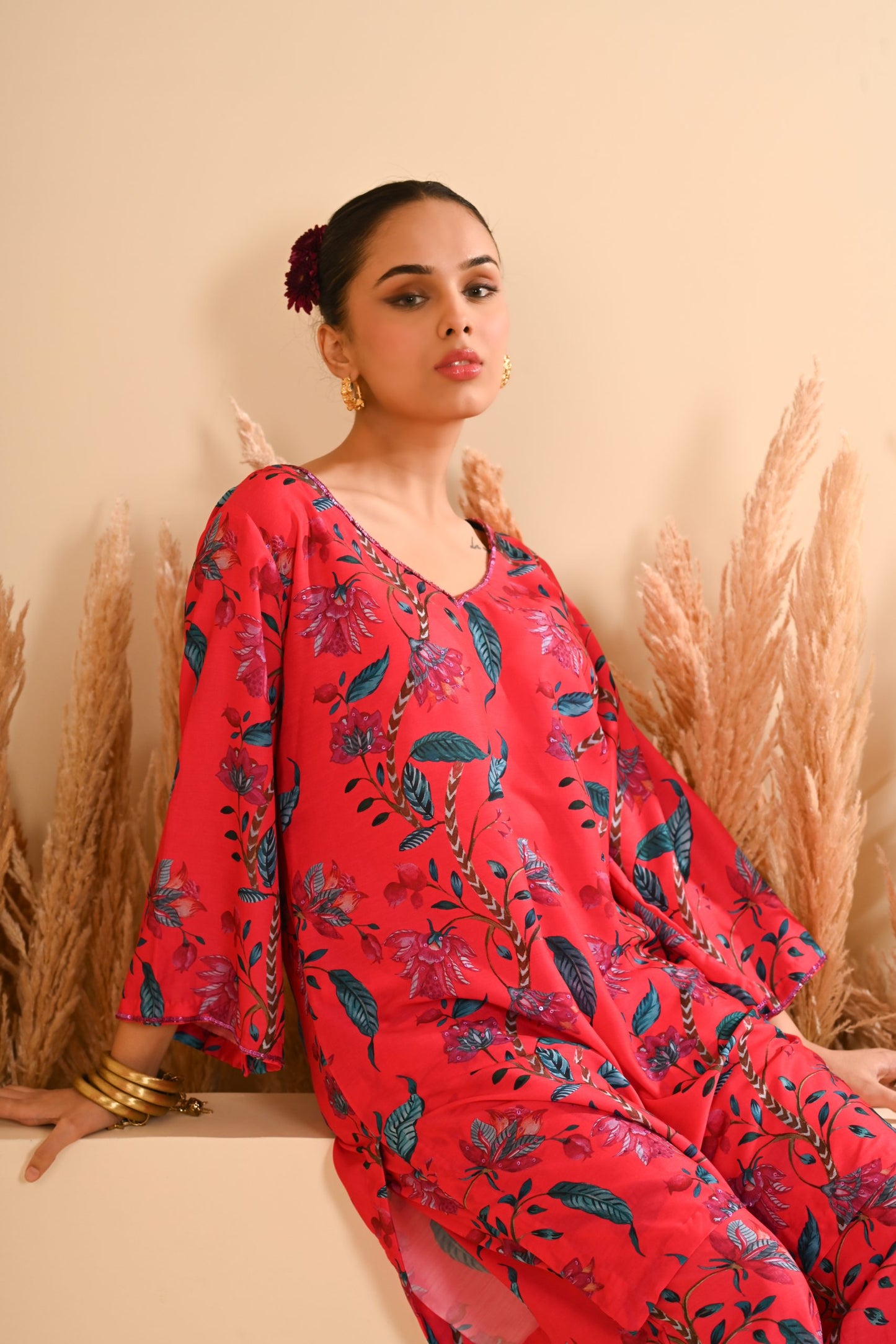 Rangrez Red Co-ord Set