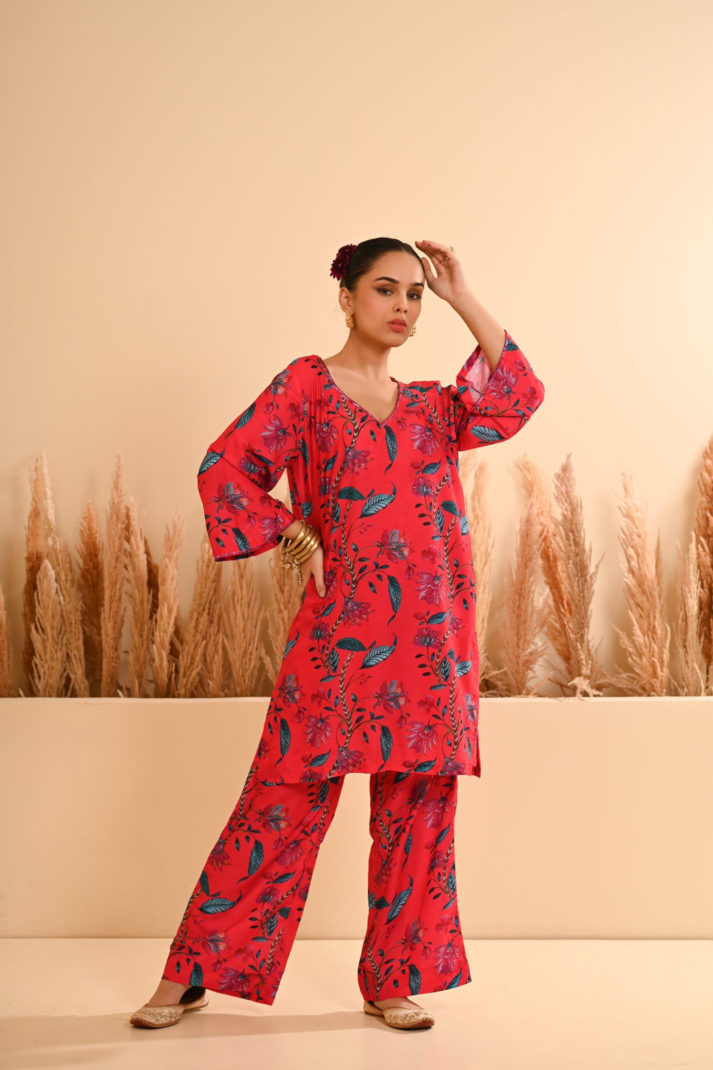 Rangrez Red Co-ord Set