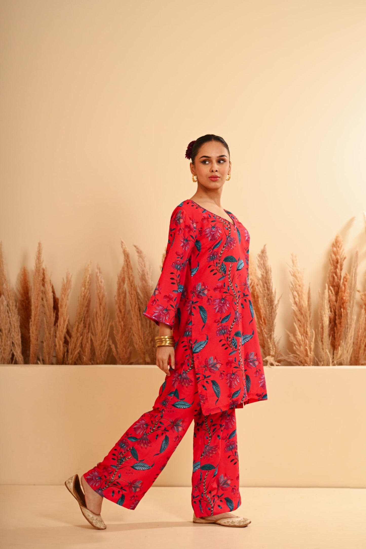 Rangrez Red Co-ord Set