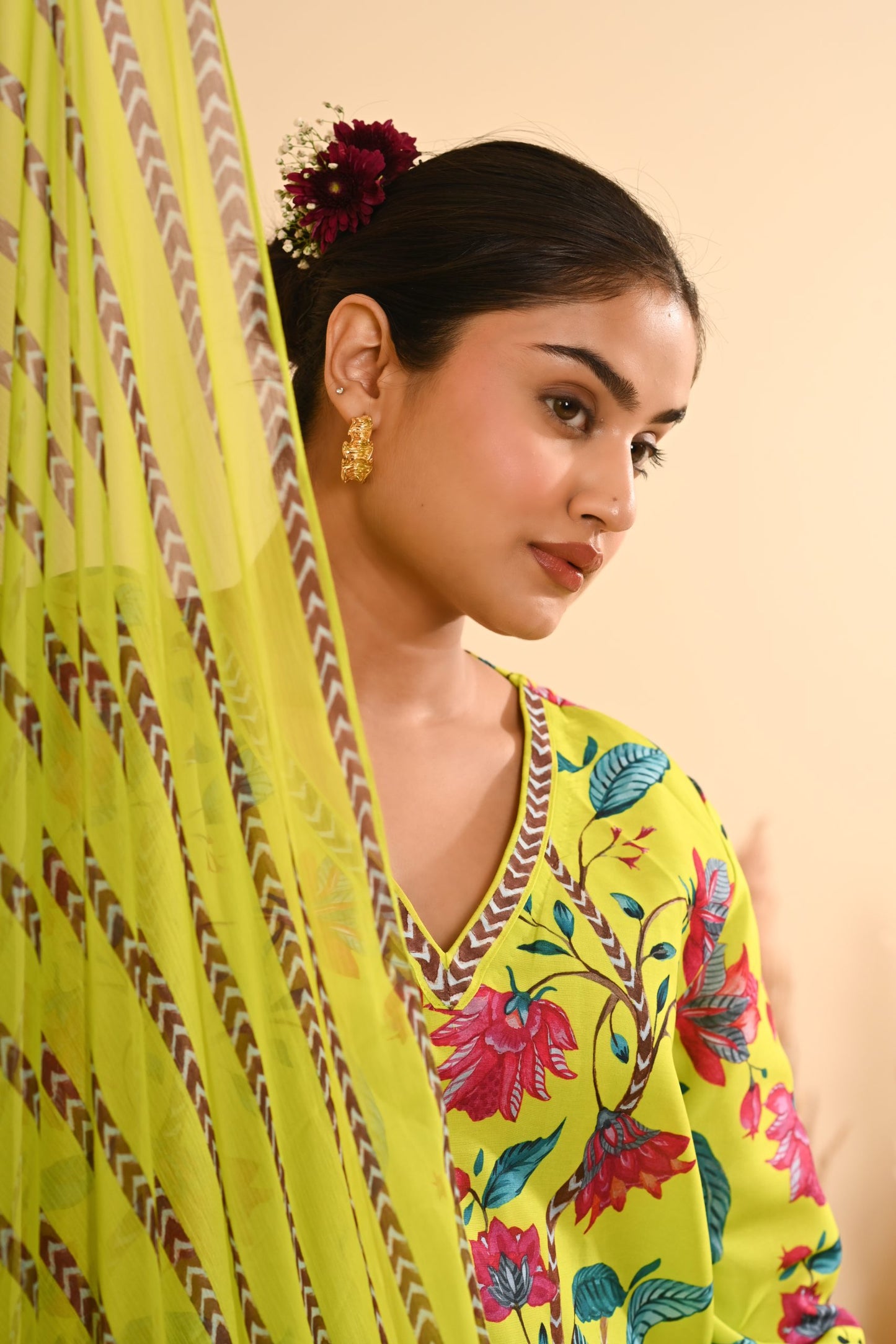 Rangrez Green Kurta Set