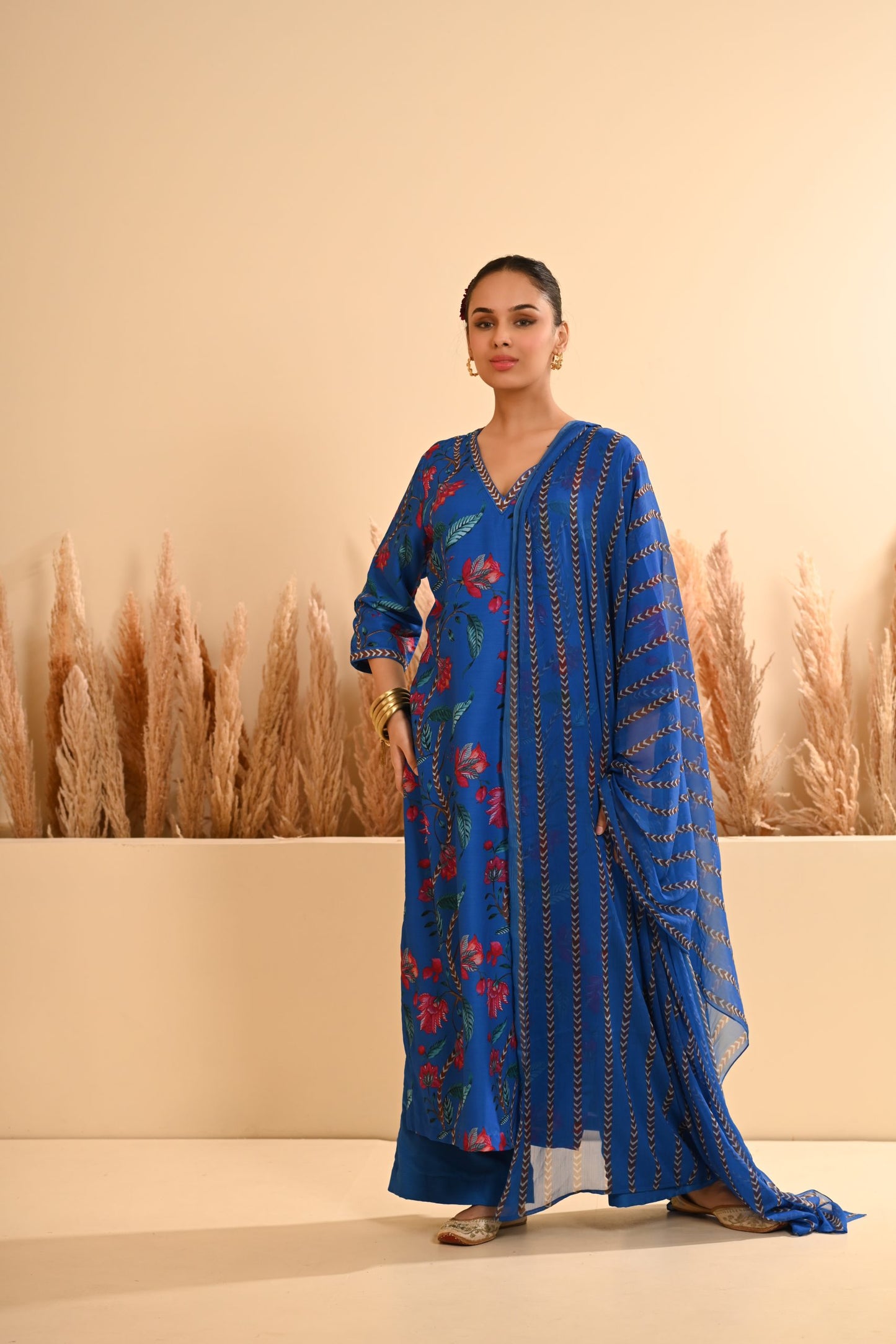 Rangrez Blue Kurta Set
