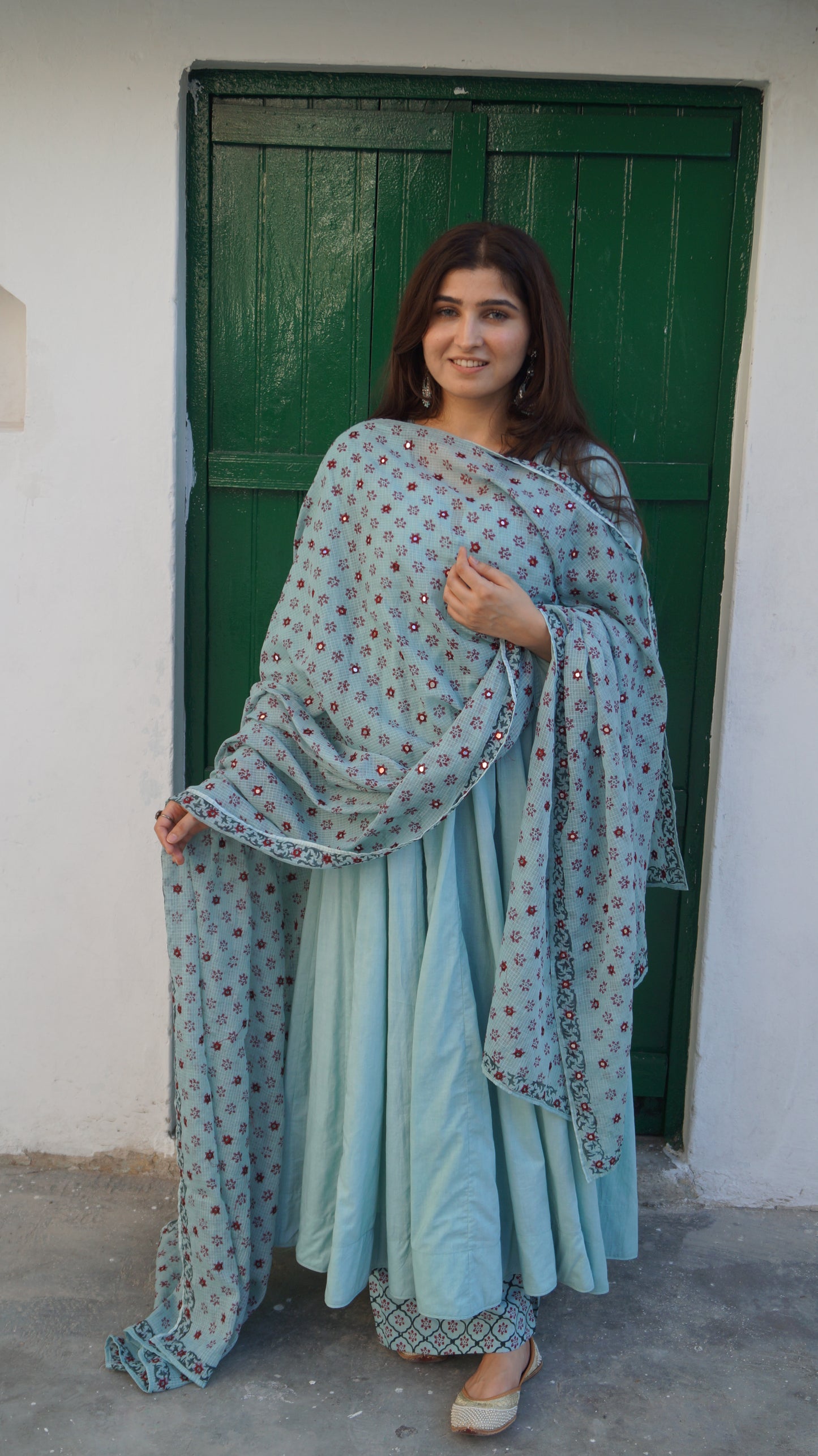 Blue Noor Anarkali