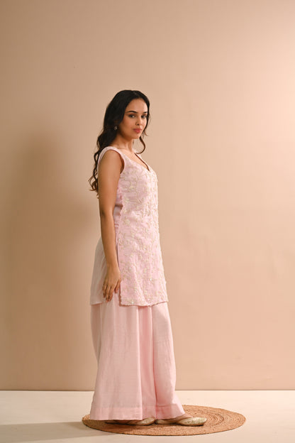 Khwab Baby Pink Sharara Set